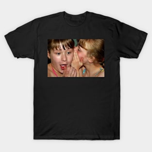 Sisters Sharing a Secret. T-Shirt